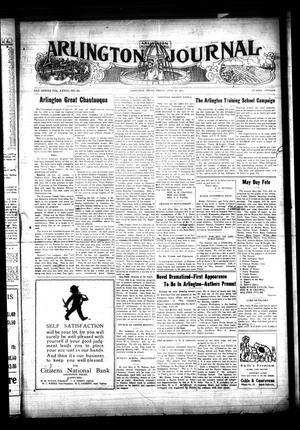 Primary view of object titled 'Arlington Journal (Arlington, Tex.), No. 15, Ed. 1 Friday, April 23, 1915'.