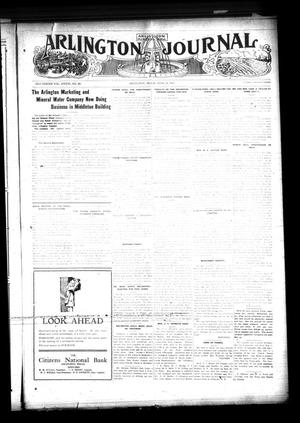 Primary view of object titled 'Arlington Journal (Arlington, Tex.), No. 23, Ed. 1 Friday, June 18, 1915'.