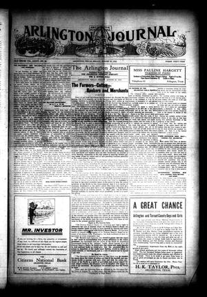 Arlington Journal (Arlington, Tex.), No. 33, Ed. 1 Friday, August 27, 1915