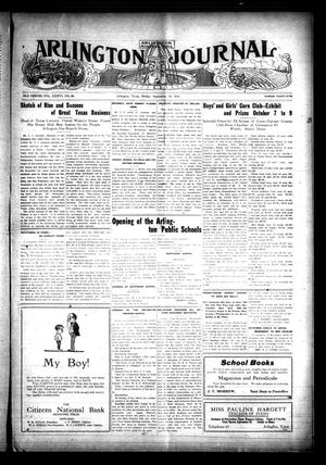 Arlington Journal (Arlington, Tex.), No. 35, Ed. 1 Friday, September 10, 1915