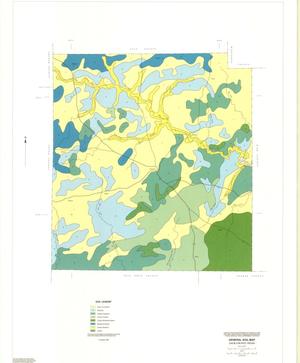 Primary view of object titled 'General Soil Map, Jack County, Texas'.