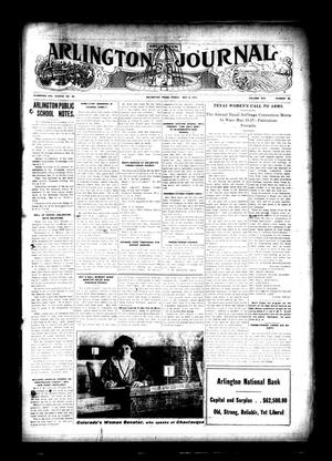 Primary view of object titled 'Arlington Journal (Arlington, Tex.), Vol. 17, No. 28, Ed. 1 Friday, May 4, 1917'.