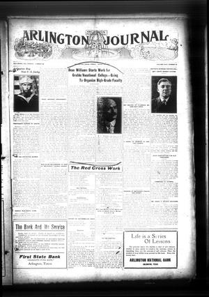 Arlington Journal (Arlington, Tex.), Vol. 18, No. 41, Ed. 1 Friday, August 10, 1917