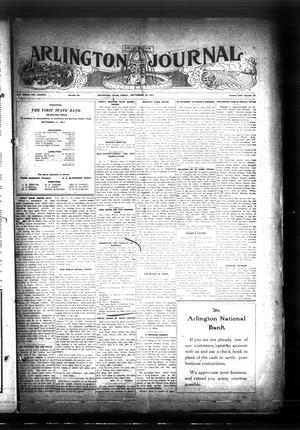 Primary view of object titled 'Arlington Journal (Arlington, Tex.), Vol. 17, No. 47, Ed. 1 Friday, September 21, 1917'.