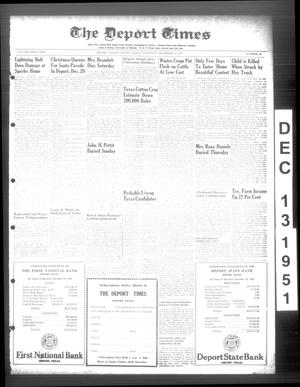 The Deport Times (Deport, Tex.), Vol. 42, No. 45, Ed. 1 Thursday, December 13, 1951