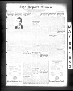 The Deport Times (Deport, Tex.), Vol. 43, No. 14, Ed. 1 Thursday, May 8, 1952