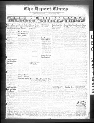 The Deport Times (Deport, Tex.), Vol. 43, No. 47, Ed. 1 Thursday, December 25, 1952