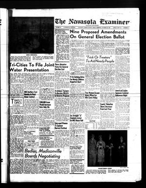 The Navasota Examiner and Grimes County Review (Navasota, Tex.), Vol. 64, No. 7, Ed. 1 Thursday, October 30, 1958