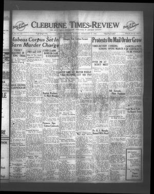 Cleburne Times-Review (Cleburne, Tex.), Vol. 28, No. 110, Ed. 1 Sunday, February 11, 1934