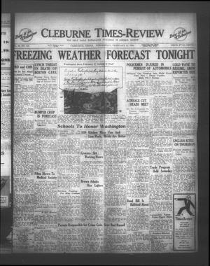 Cleburne Times-Review (Cleburne, Tex.), Vol. 28, No. 119, Ed. 1 Wednesday, February 21, 1934