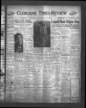 Cleburne Times-Review (Cleburne, Tex.), Vol. 28, No. 121, Ed. 1 Friday, February 23, 1934
