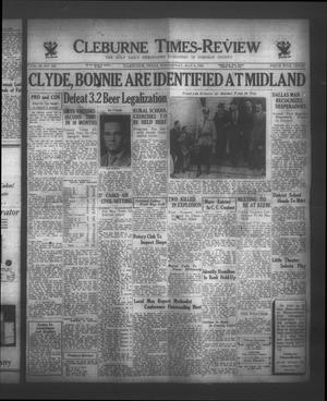 Cleburne Times-Review (Cleburne, Tex.), Vol. 28, No. 185, Ed. 1 Wednesday, May 9, 1934
