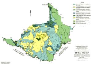 General Soil Map, Big Bend National Park, Brewster County, Texas