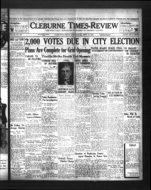 Cleburne Times-Review (Cleburne, Tex.), Vol. 28, No. 297, Ed. 1 Wednesday, September 19, 1934