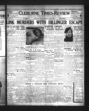 Cleburne Times-Review (Cleburne, Tex.), Vol. 30, No. 22, Ed. 1 Tuesday, October 30, 1934