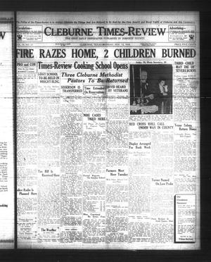 Cleburne Times-Review (Cleburne, Tex.), Vol. 30, No. 33, Ed. 1 Monday, November 12, 1934