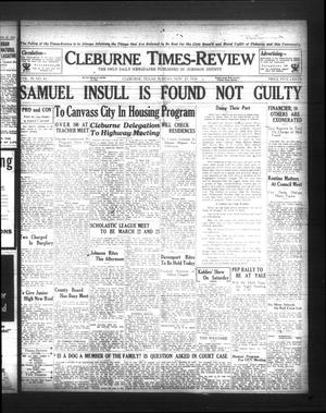 Cleburne Times-Review (Cleburne, Tex.), Vol. 30, No. 43, Ed. 1 Sunday, November 25, 1934