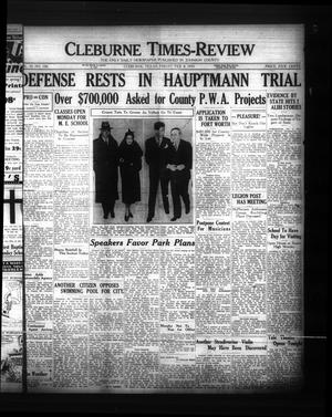 Cleburne Times-Review (Cleburne, Tex.), Vol. 30, No. 106, Ed. 1 Friday, February 8, 1935