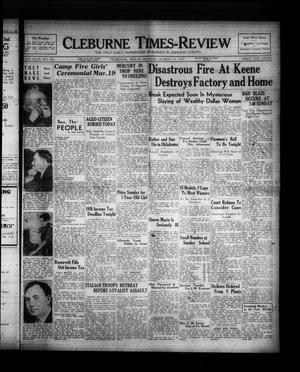 Cleburne Times-Review (Cleburne, Tex.), Vol. 32, No. 136, Ed. 1 Monday, March 15, 1937