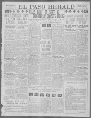 El Paso Herald (El Paso, Tex.), Ed. 1, Saturday, March 16, 1912
