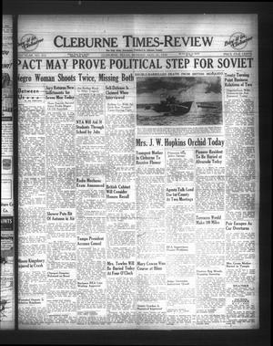 Cleburne Times-Review (Cleburne, Tex.), Vol. [34], No. 272, Ed. 1 Monday, August 21, 1939