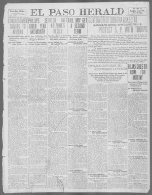 El Paso Herald (El Paso, Tex.), Ed. 1, Sunday, April 14, 1912