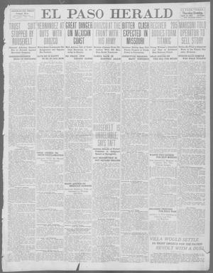 El Paso Herald (El Paso, Tex.), Ed. 1, Thursday, April 25, 1912