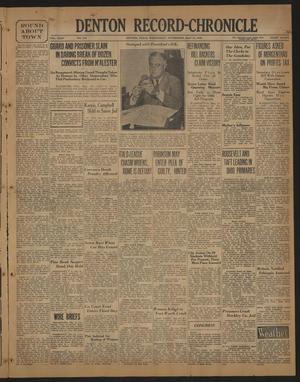 Denton Record-Chronicle (Denton, Tex.), Vol. 35, No. 234, Ed. 1 Wednesday, May 13, 1936