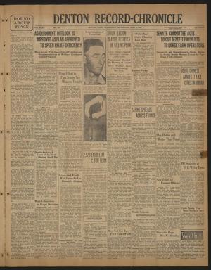 Denton Record-Chronicle (Denton, Tex.), Vol. 35, No. 252, Ed. 1 Wednesday, June 3, 1936