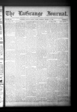 The La Grange Journal. (La Grange, Tex.), Vol. 22, No. 4, Ed. 1 Thursday, January 17, 1901