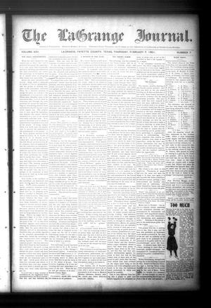 The La Grange Journal. (La Grange, Tex.), Vol. 22, No. 7, Ed. 1 Thursday, February 7, 1901