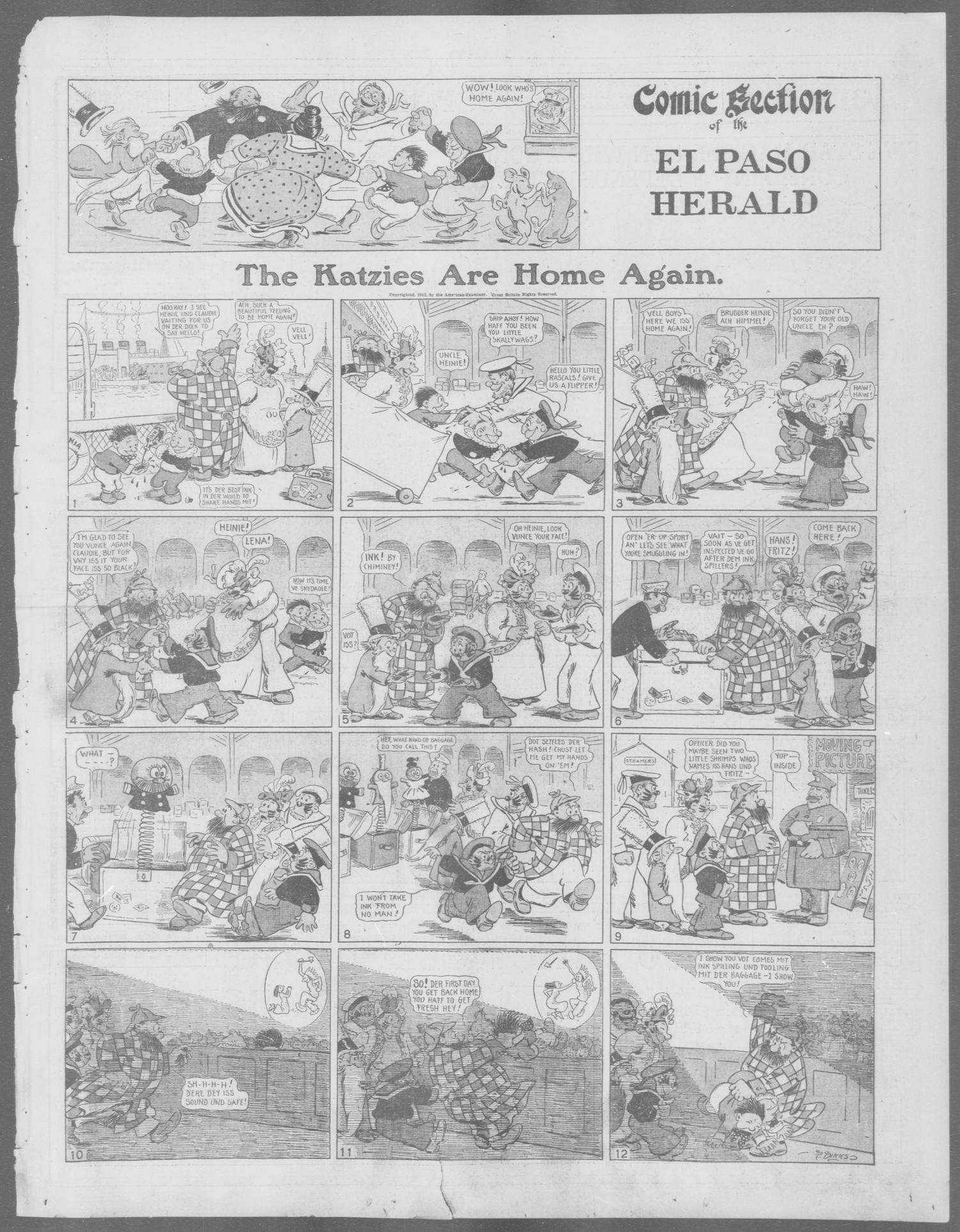 El Paso Herald (El Paso, Tex.), Ed. 1, Saturday, June 15, 1912
                                                
                                                    [Sequence #]: 1 of 28
                                                