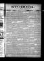 Thumbnail image of item number 1 in: 'Svoboda. (La Grange, Tex.), Vol. 16, No. 16, Ed. 1 Thursday, April 25, 1901'.