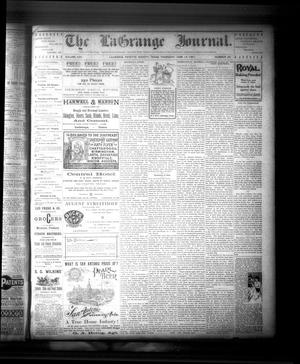 The La Grange Journal. (La Grange, Tex.), Vol. 22, No. 25, Ed. 1 Thursday, June 13, 1901