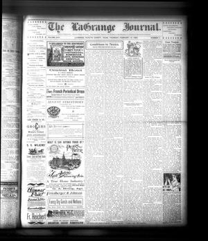 The La Grange Journal. (La Grange, Tex.), Vol. 23, No. 7, Ed. 1 Thursday, February 13, 1902