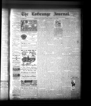 Primary view of object titled 'The La Grange Journal. (La Grange, Tex.), Vol. 23, No. 27, Ed. 1 Thursday, July 3, 1902'.