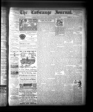 The La Grange Journal. (La Grange, Tex.), Vol. 23, No. 44, Ed. 1 Thursday, October 30, 1902