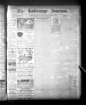 The La Grange Journal. (La Grange, Tex.), Vol. 23, No. 45, Ed. 1 Thursday, November 6, 1902