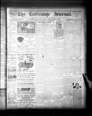 The La Grange Journal. (La Grange, Tex.), Vol. 23, No. 47, Ed. 1 Thursday, November 20, 1902