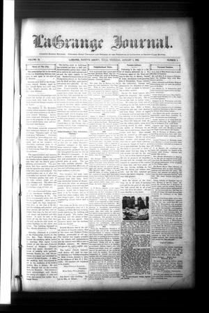 Primary view of object titled 'La Grange Journal. (La Grange, Tex.), Vol. 24, No. 1, Ed. 1 Thursday, January 1, 1903'.