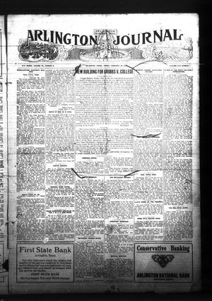 Arlington Journal (Arlington, Tex.), Vol. 22, No. 7, Ed. 1 Friday, February 15, 1918