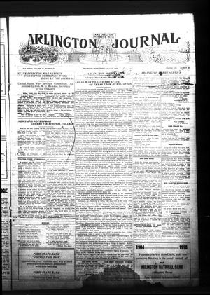 Arlington Journal (Arlington, Tex.), Vol. 22, No. 28, Ed. 1 Friday, July 12, 1918