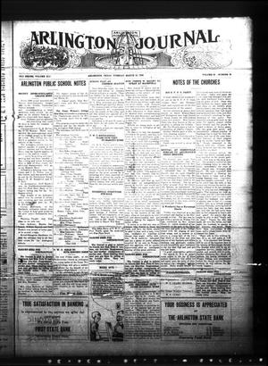 Arlington Journal (Arlington, Tex.), Vol. 25, No. 25, Ed. 1 Tuesday, March 30, 1920