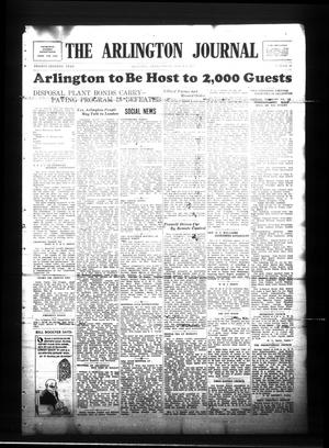 Primary view of object titled 'The Arlington Journal (Arlington, Tex.), Vol. 27, No. 30, Ed. 1 Friday, March 4, 1927'.