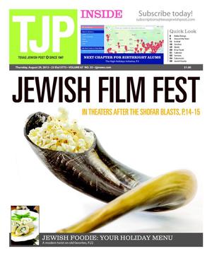 Texas Jewish Post (Dallas, Tex.), Vol. 67, No. 35, Ed. 1 Thursday, August 29, 2013