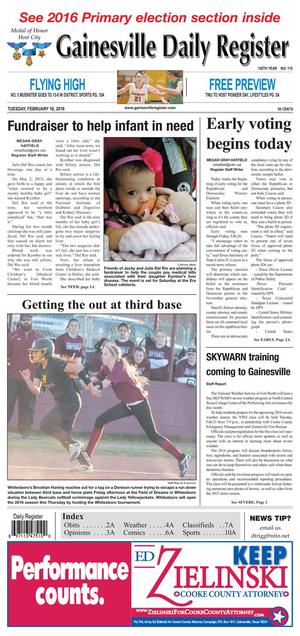 Gainesville Daily Register (Gainesville, Tex.), Vol. 126, No. 118, Ed. 1 Tuesday, February 16, 2016