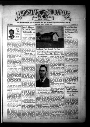Christian Chronicle (Abilene, Tex.), Vol. 3, No. 49, Ed. 1 Wednesday, May 8, 1946
