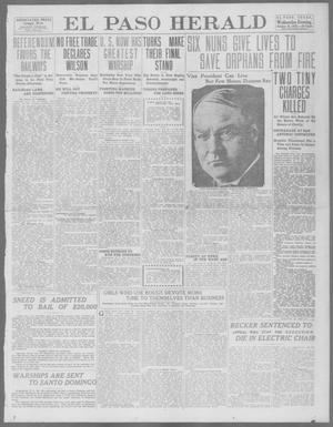 El Paso Herald (El Paso, Tex.), Ed. 1, Wednesday, October 30, 1912