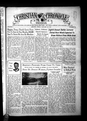 Christian Chronicle (Abilene, Tex.), Vol. 5, No. 35, Ed. 1 Wednesday, January 28, 1948