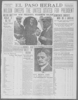El Paso Herald (El Paso, Tex.), Ed. 1, Wednesday, November 6, 1912